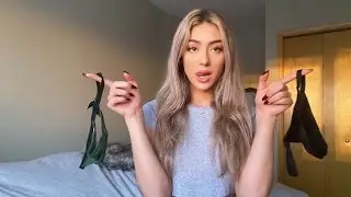 See-through lingerie try-on haul with Emilia #transparenthaul #tryonhaul2023 #lingerie PWSSV022