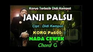 Didi Kempot - Janji Palsu [KARAOKE] Nada Cewek By Saka