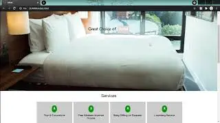hotel management system with html and css