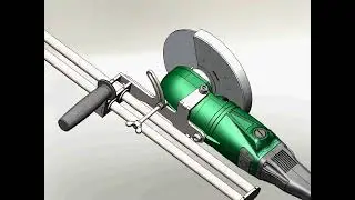как сделать стойку для болгарки для раскроя большой длины