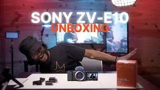 Sony ZV-E10 Unboxing and First Look W/ Sony 10-18mm F4
