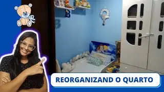 REORGANIZANDO O QUARTO [CAMA DO BÊ CHEGOU!!]