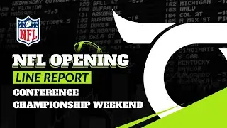 NFL Opening Line Report - Conference Championship Betting Odds