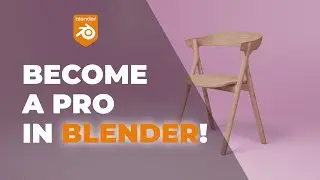 Chair modeling tutorial | Make this... to become a pro blender modeler