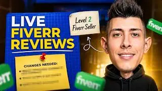 I Reviewed Your Fiverr Profiles LIVE — Freelance Friday