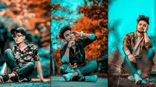 Aqua And Orange Lightroom Photo Editing || Lightroom Photo Editing Tutorial || Lr Photo Editing