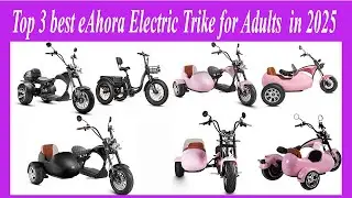 Top 3 best eAhora Electric Trike for Adults  in 2025