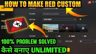 RED CUSTOM KAISE BANATE HAIN | RED CUSTOM KAISE BANAEN | HOW TO MAKE RED CUSTOM | 1H RED CUSTOM