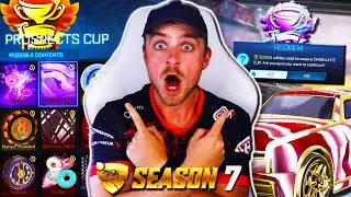*NEW* Tournament Reward Items & Opening My FIRST Chromatic Cup in Season 7 of ROCKET LEAGUE!
