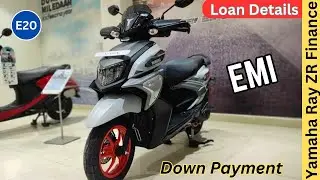 Yamaha Ray Zr 125 Street Rally Full Finance Details || Loan & EMI Details | Down Payment