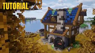 The Lego Blacksmith but in Minecraft - A Relaxing Block-by-Block Tutorial