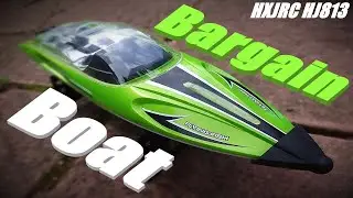 Fantastic Beginner RC Speed Boat! HJXRC HJ813