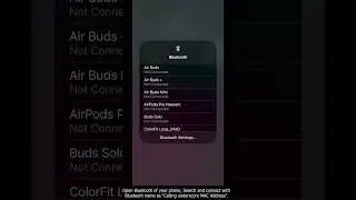 IOS Unable to connect bluetoorh Calling English