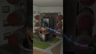 SUPER ROCKET SKIBIDI TOILET in liminal hotel