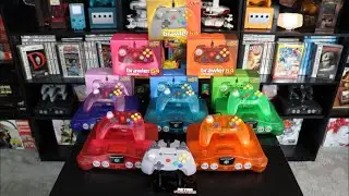 Retro Fighters - Brawler 64 Gamepad - Full Set (Nintendo 64 Funtastic Series Controllers) Unboxing