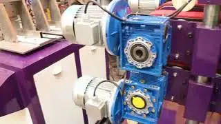 Hard sealing strip extruder line