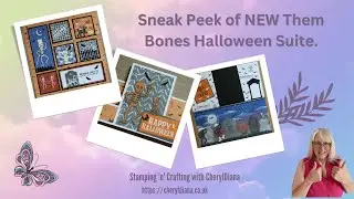 Showing a Sneak Peek of the NEW Them Bones Halloween Suite.