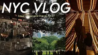 [NYC VLOG] 뉴욕 브이로그 |Summer in NYC, Soho Leon's Bagels, Manhatta Rooftop Bar, picnic at Central Park