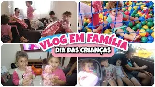 VLOG EM FAMÍLIA | DIA DAS CRIANÇAS ABRIRAM MUITOS PRESENTES TEVE PASSEIO ESPECIAL