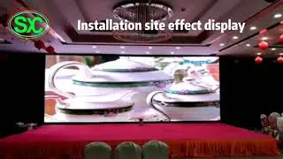 HD Indoor /outdoor stage rental led display for meeting