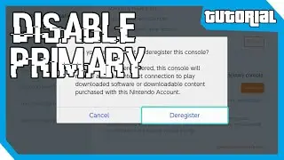 Cara Mematikan Primary di Nintendo Switch!(Deregister)