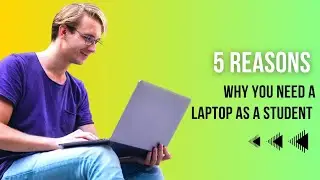 5 reasons why you need a laptop or a desktop computer as a student. #students #study #laptop
