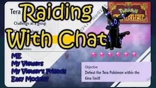 Raiding with Chat in Pokémon Scarlet!