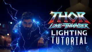 THOR Thunder Lighting Tutorial | After Effect VFX Tutorial
