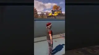 Satanic pool in Construction Simulator ￼