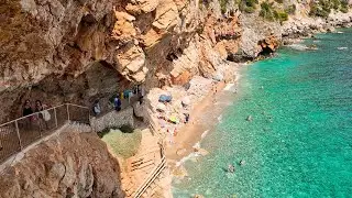 Písečná pláž Pasjača, Pasjaca Beach Near Dubrovnik - dovolená Chorvatsko 2024