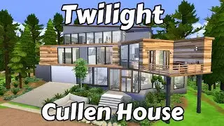 I built the Cullen's house on Sims4 with no cc