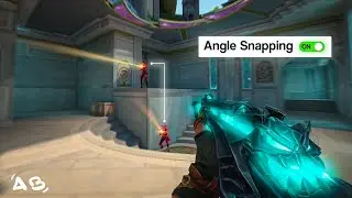 usei o ANGLE SNAPPING pela primeira vez (VALORANT)