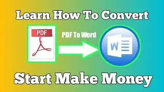 how to convert pdf to word || start make money || trick 2020