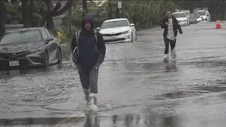 Widespread rain, flooding, mountain snow and strong winds hit San Diego County