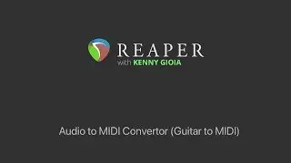 Audio to MIDI Convertor (Guitar to MIDI)