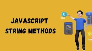 JavaScript String methods 