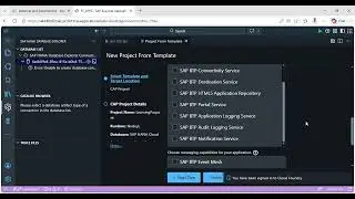 Starting Our First CAP Project in SAP Business Application Studio