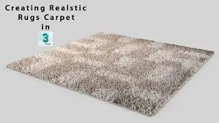 Creating Realistic Rug Carpet in 3ds max With V-Ray Displacement