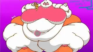 drawn fat funtime chica