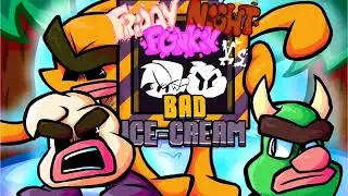 Friday Night Funkin Boyfriend VS Bad Ice Cream