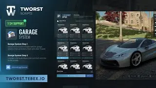 Garage System [FIVEM] - Fivem Script