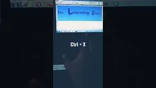 Ctrl + X | cut | computer/laptop short cut key