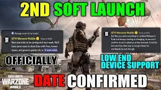 Warzone Mobile New 2nd Soft Launch Date Confirmed Officially | Warzone Mobile Low End Device Support