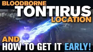 Tontirus Weapon Location in Bloodborne - How to find this electric mace EARLY in Hypogean Gaol!