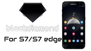 One UI on the Samsung Galaxy S7 based on Android Pie ( Dual Speaker ) Black diamond Nfe port.