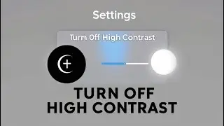 How to Easily Turn Off High Contrast on PC/Laptop
