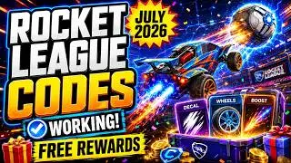 ⚠️NEW⚠️ All Working Rocket League Codes July 2026 - Rocket League Redeem Codes
