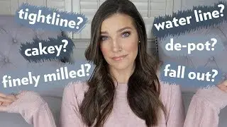 EXPLAINING MAKEUP TERMS for beginners | Sarah Brithinee