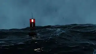 Middle of the Ocean Storm- Blender Animation
