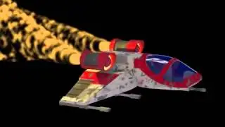 Poser Particle System Rocket Blast Demo - Low Resolution Version